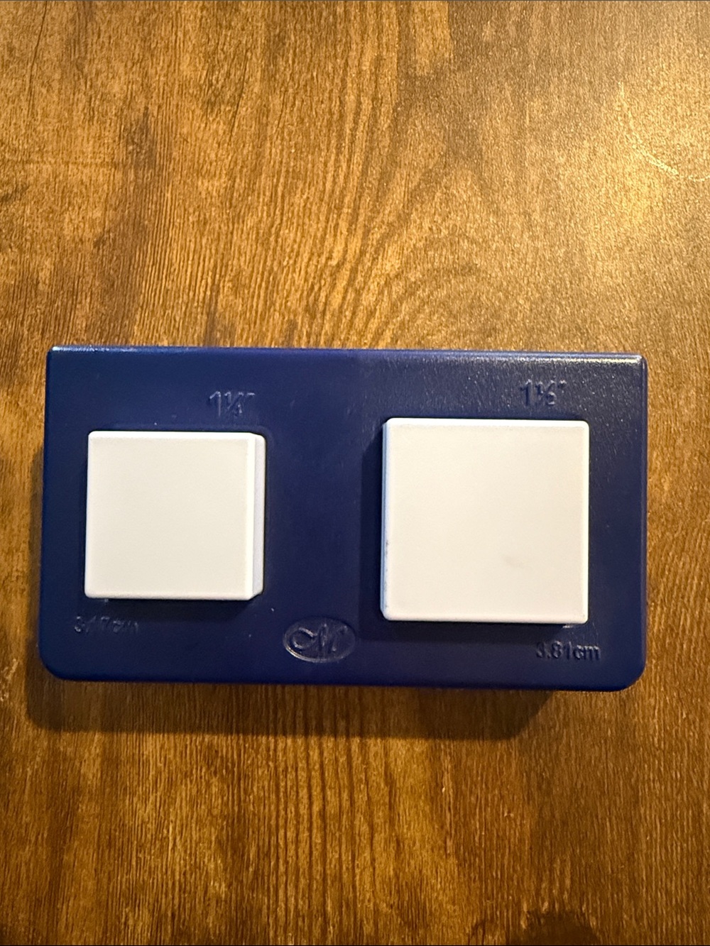 Creative Memories Blue Double Paper Punch square